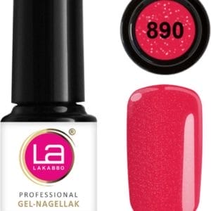 Lakabbo gellak mini 6ml flesje rood