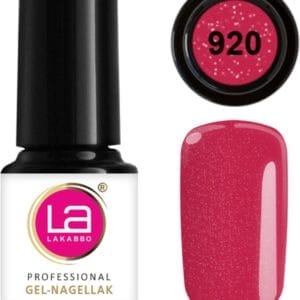 Lakabbo gellak mini 6ml flesje rood