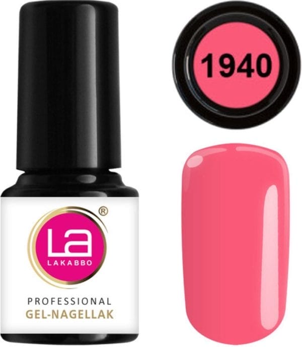 Lakabbo gellak mini 6ml flesje roze