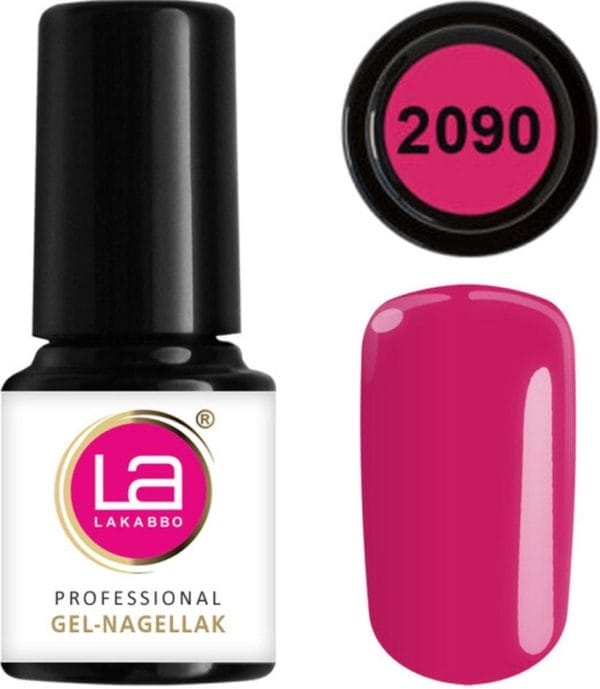 Lakabbo gellak mini 6ml flesje roze