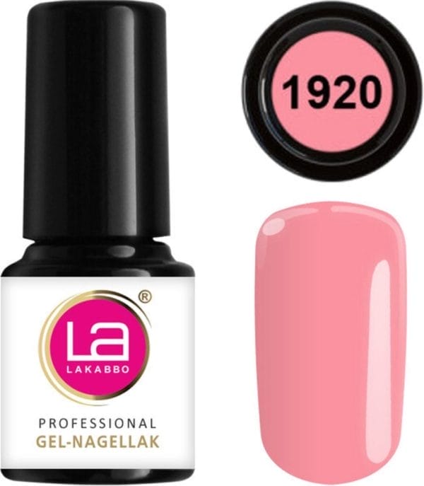 Lakabbo gellak mini 6ml flesje roze