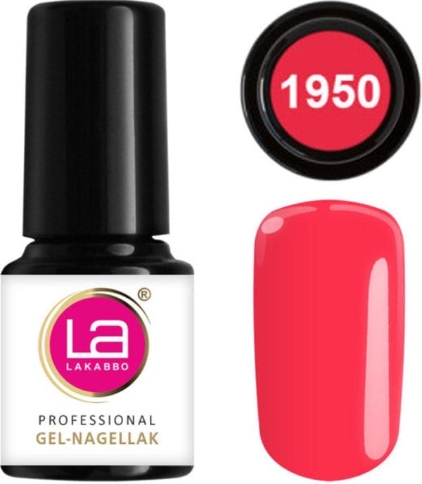 Lakabbo gellak mini 6ml flesje roze