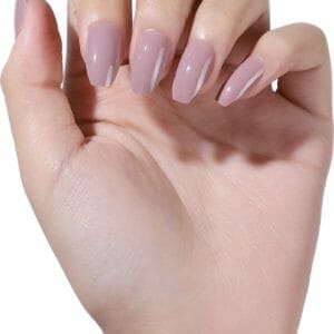 Latte - Nail Tabs - Press on Nails - Nep Nagels - Plak Nagels Nude