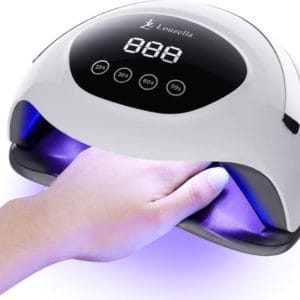 Louzella Nagellamp - UV Lamp Gelnagels - Nageldroger - Gellak Lamp - 180 watt - Handsensor - Snel drogen
