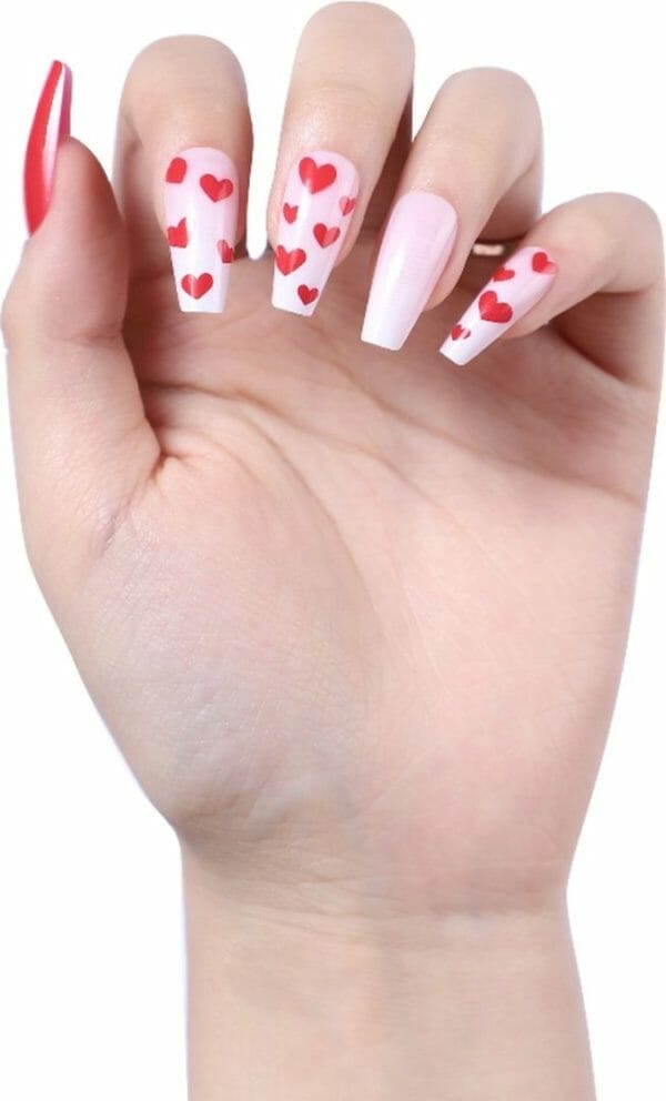 Love story - nail tabs - press on nails - nep nagels - plak nagels