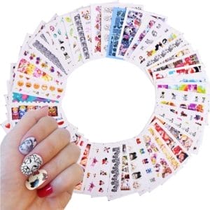 Luxe Nagelstickers - Nail Art - Gemengde Ontwerpen - 50 Stuks