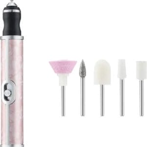 Luxevo Elektrische Nagelvijl Set - Professionele Manicure & Pedicure - Roze