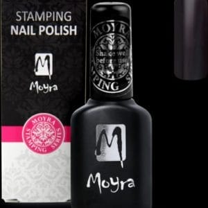 MOYRA Smart Stamping Nail Polish SPS 01 ZWART