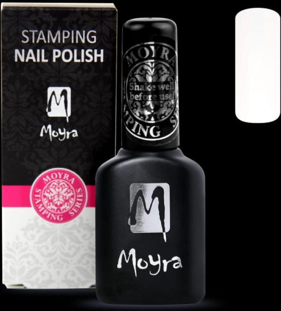 Moyra smart stamping nail polish sps 02 wit Moyra smart stamping nail polish sps 02 wit