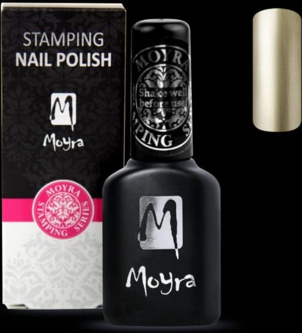 Moyra smart stamping nail polish sps 04 goud