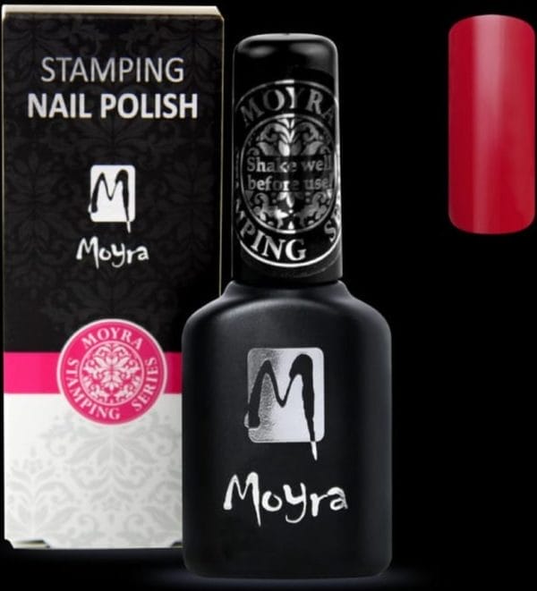 Moyra smart stamping nail polish sps 05 rood
