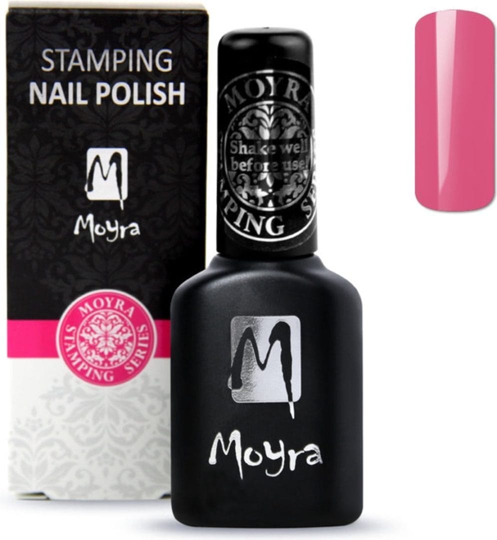 Moyra smart stamping nail polish sps 06 roze Moyra smart stamping nail polish sps 06 roze