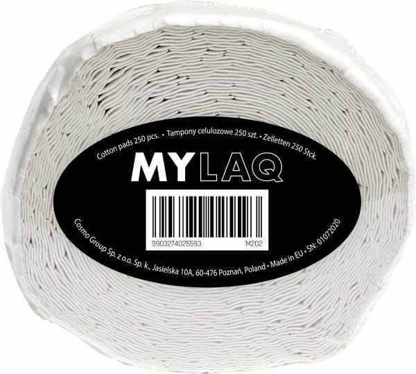 MYLAQ Layers Cotton Pads, 250 St