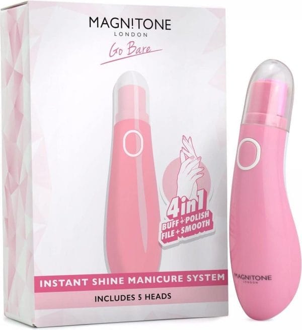 Magnitone London Go Bare Instant Shine Manicure System Nagelvijl 1 st.
