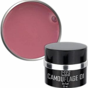 Mega Beauty Shop® Builder camouflage 15 ml (nr. 01) Uv gel - Kunstnagels