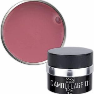 Mega Beauty Shop® Builder camouflage 30 ml (nr. 01) Uv gel - Kunstnagels