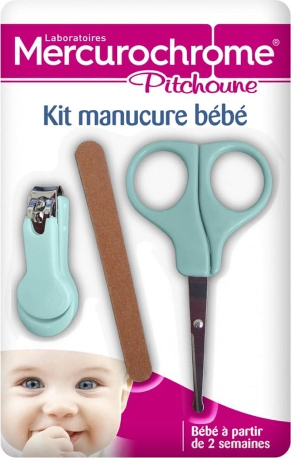 Mercurochrome pitchoune baby manicure kit