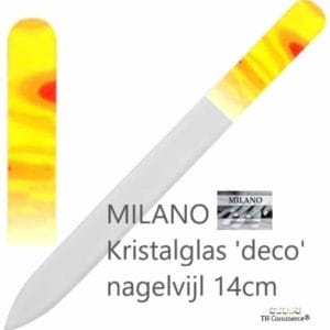 Milano Nagelvijl - Glasvijl - Vlam - Levenslang mee - nr 1304