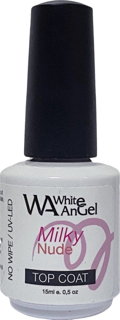 Milky top coat (nude) 15ml - gelpolish - top coat - gel nagellak - topcoat gellak Milky top coat (nude) 15ml - gelpolish - top coat - gel nagellak - topcoat gellak