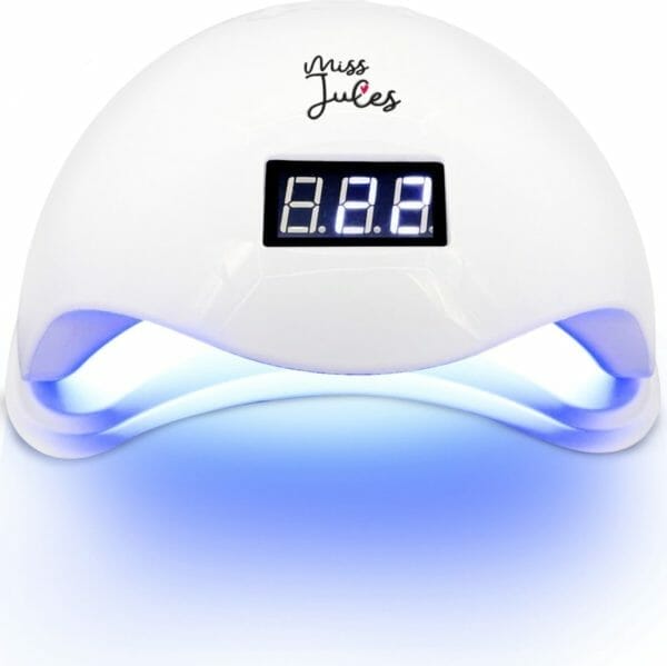 Miss Jules UV/LED Lamp Gelnagels 48W - LED Lamp Nagels - Gellak Lamp - Low Heat Modus - Geschikt Voor Alle Soorten Gel