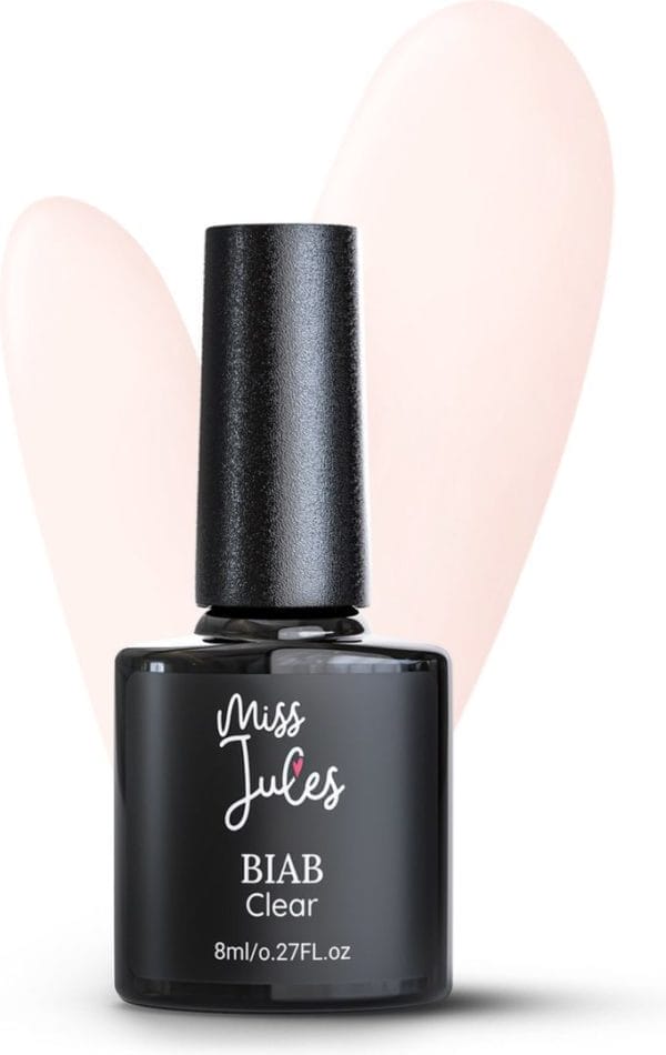 Miss jules® biab - builder in a bottle - biab nagel builder gel - doorzichtig - clear - instructievideo (nl)