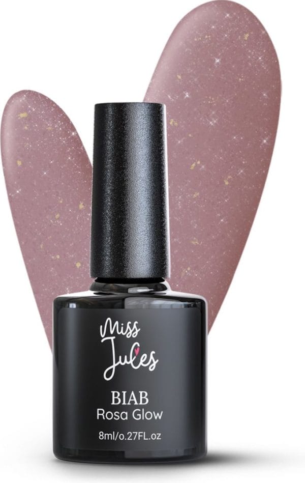 Miss jules® biab - builder in a bottle - biab nagel builder gel - oud roze - instructievideo (nl)