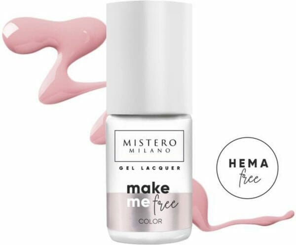 Mistero milano gellak "make me wild" - smokey roze - hema vrij- vegan - 7ml