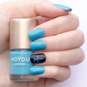 MoYou London Stempel Nagellak - Stamping Nail Polish 9ml. - Cool Pool