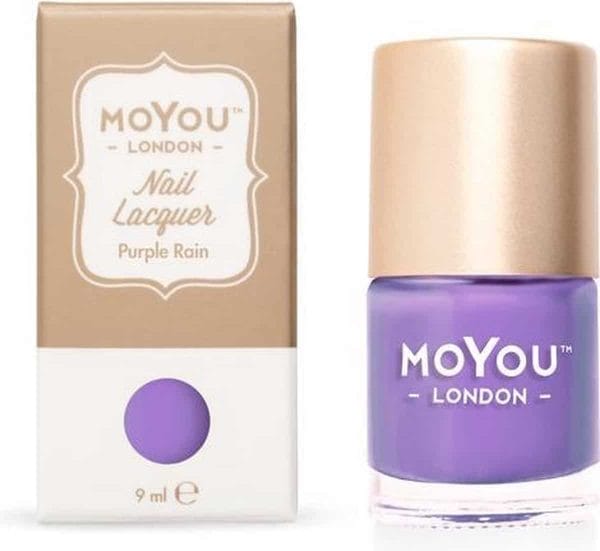 MoYou London Stempel Nagellak - Stamping Nail Polish 9ml. - Purple Rain
