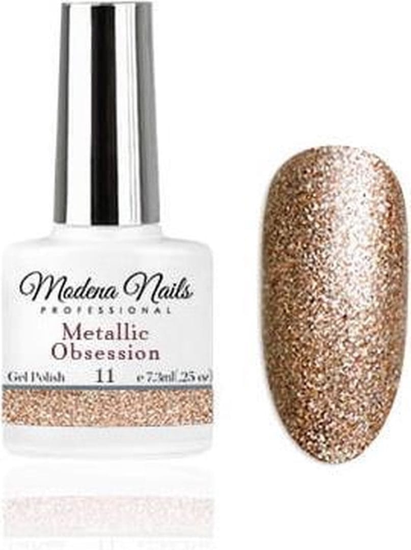 Modena nails gellak metallic obsession - 11 - 7,3ml. Modena nails gellak metallic obsession - 11 - 7,3ml.