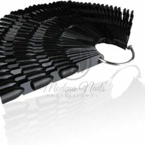 Modena Nails Stencil Nageltips 150 Zwart