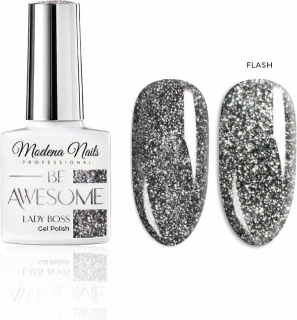 Modena nails uv/led gellak be awesome - lady boss 7,3ml.