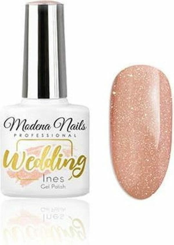 Modena nails uv/led gellak wedding collection - ines