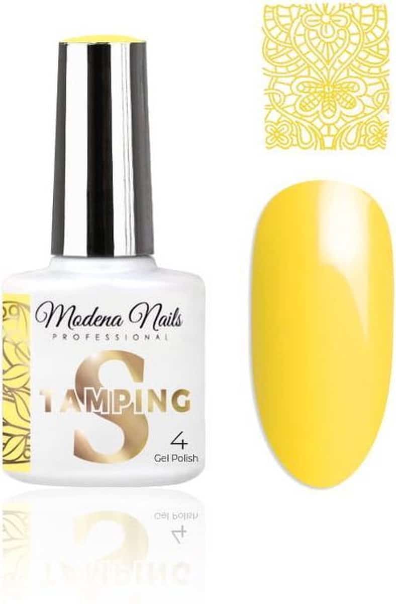Modena nails uv/led stempel gellak - 04 Modena nails uv/led stempel gellak - 04