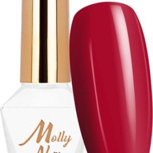 Molly Nails Gellak Nr 08 Glamour Women Red - Hema/Di-Hema vrij - 8 gr - Caramdia