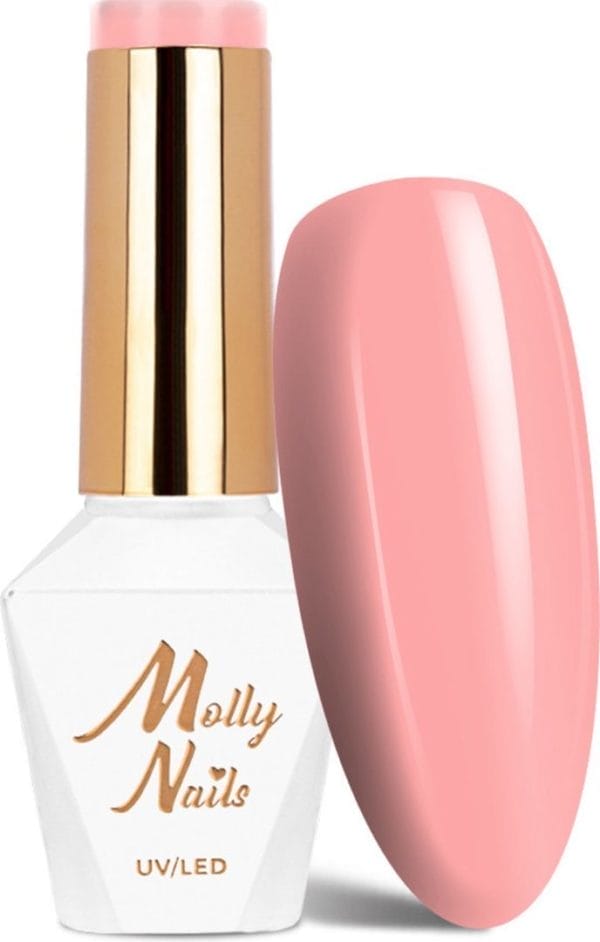 Molly nails gellak nr 25 sweet princess - hema/di-hema vrij - 8 gr - caramdia