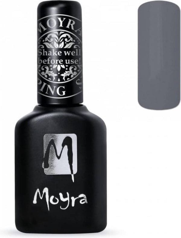 Moyra Foil Polish For Stamping 10 ml FP04 Grey