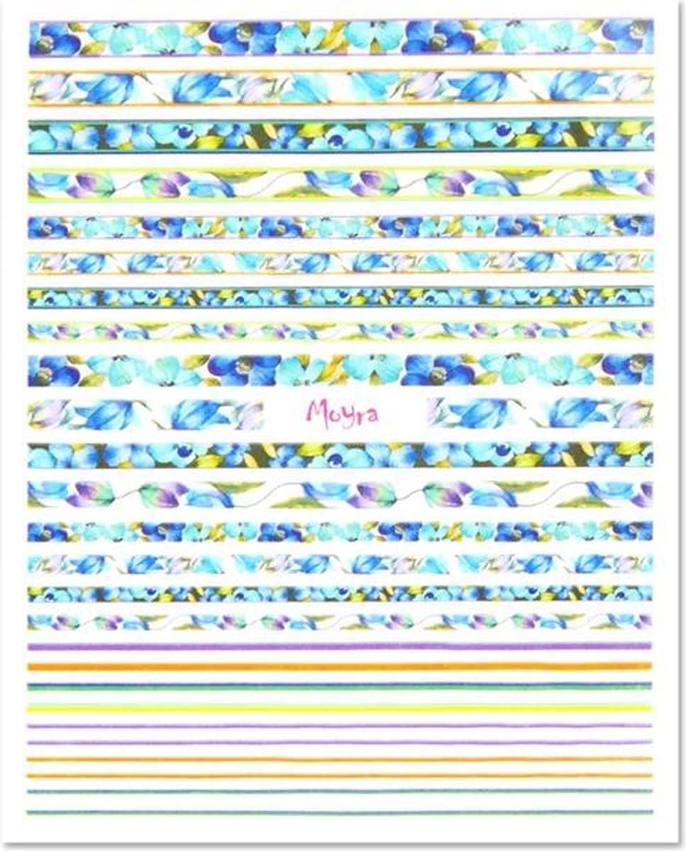 Moyra nailart nagel sticker matrica no. 08 Moyra matrica sticker no. 08