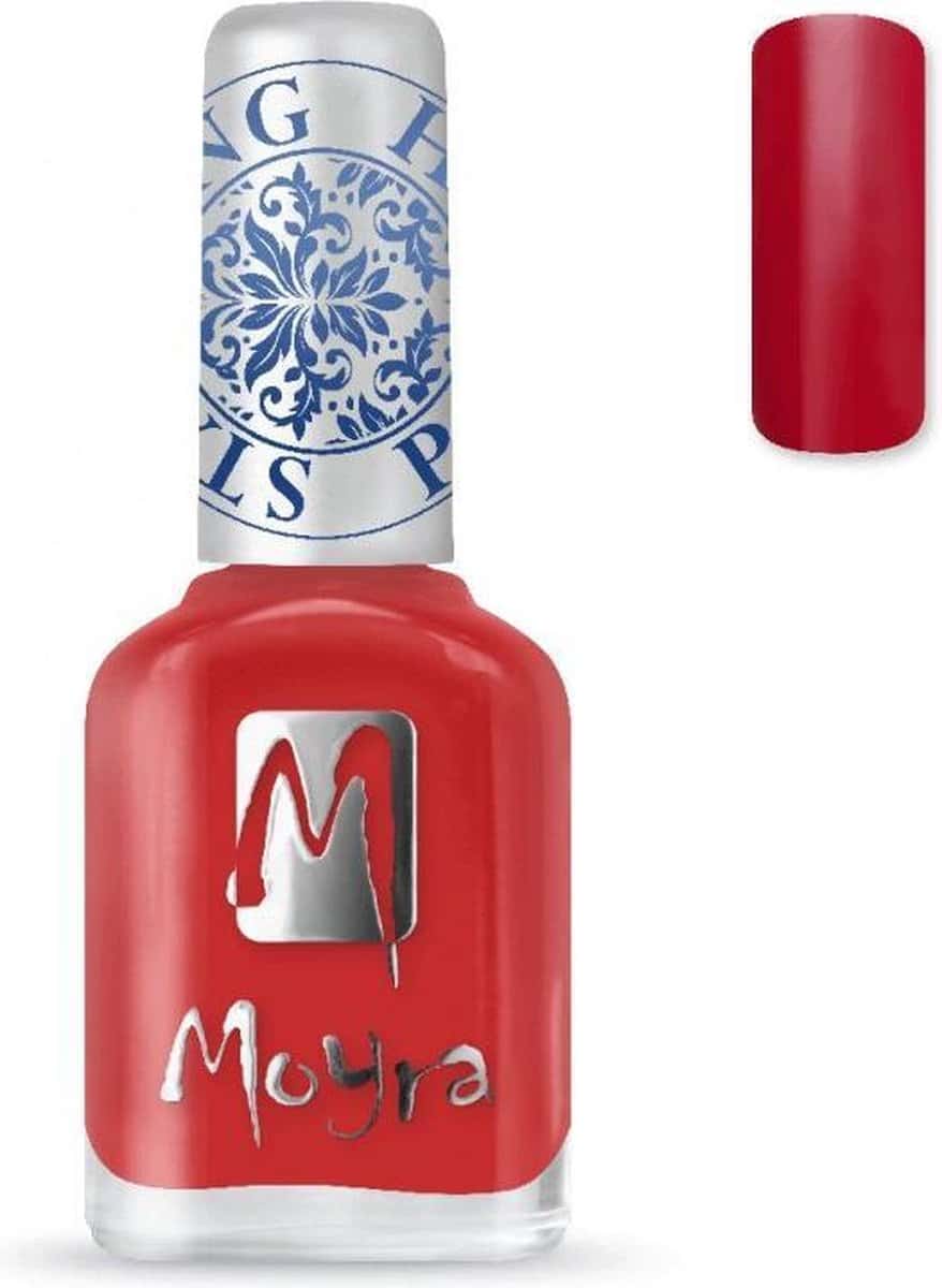 Moyra Stamping Nail Polish 12ml SP02 RED
