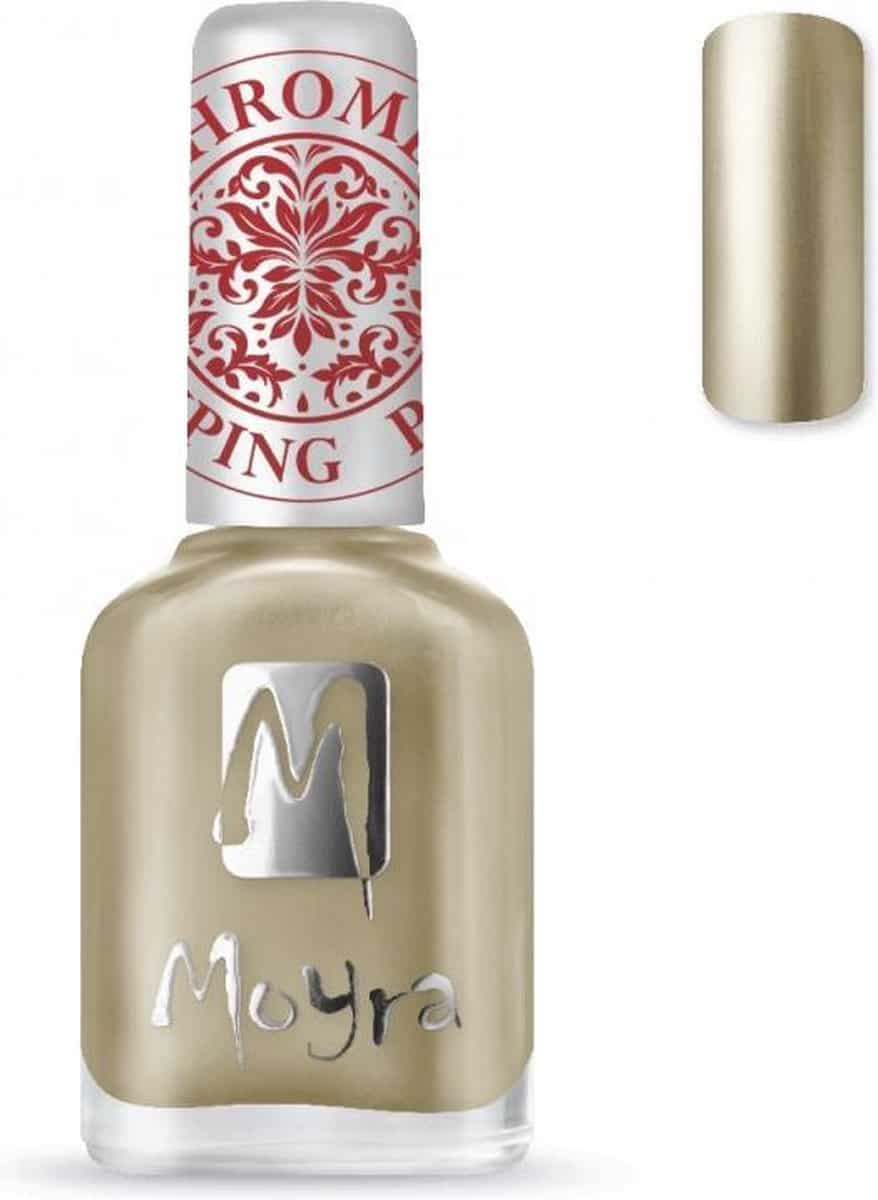 Moyra Stamping Nail Polish 12ml SP24 CHROME GOLD
