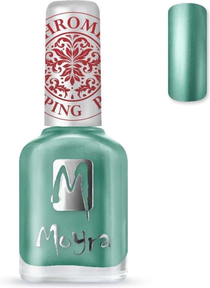 Moyra Stamping Nail Polish 12ml SP27 CHROME GREEN
