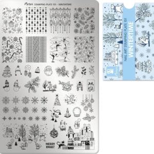Moyra Stamping Plate 101 WINTERTIME