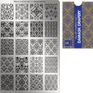 Moyra Stamping Plate 11 Damask Drapery