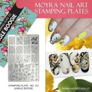 Moyra Stamping Plate - 112 Jungle Boogie