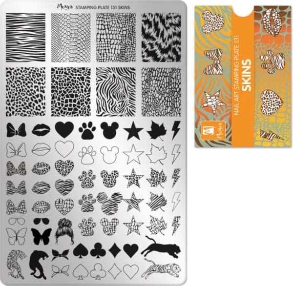 Moyra stamping plate - 131 skins