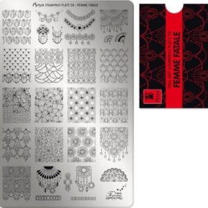 Moyra Stamping Plate 28 Femme Fatale