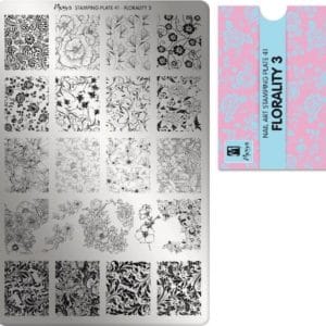 Moyra Stamping Plate 41 Florality 3
