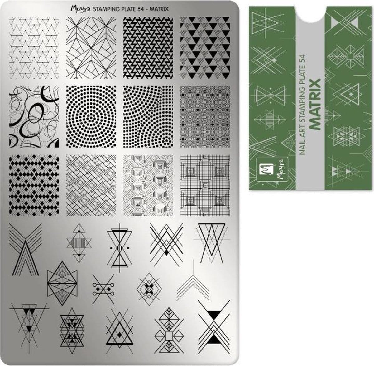 Moyra stamping plate 54 matrix Moyra stamping plate 54 matrix