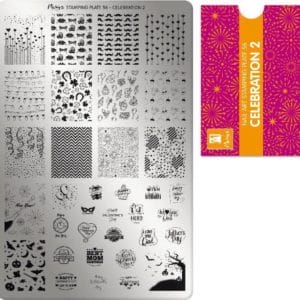 Moyra Stamping Plate 56 Celebration 2
