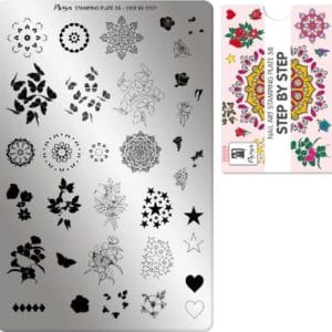 Moyra Stamping Plate 58 Step by Step